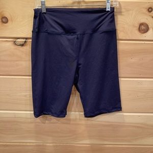 Lightweight  8” workout shorts Navy NWOT